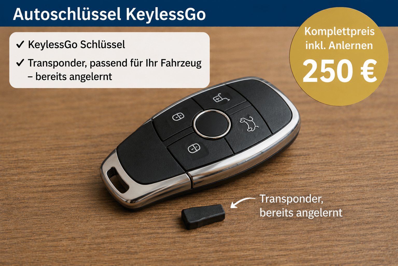 Keylessgo-Autoschlüssel-nachmachen-Schlüssel-Sheriff<br />
